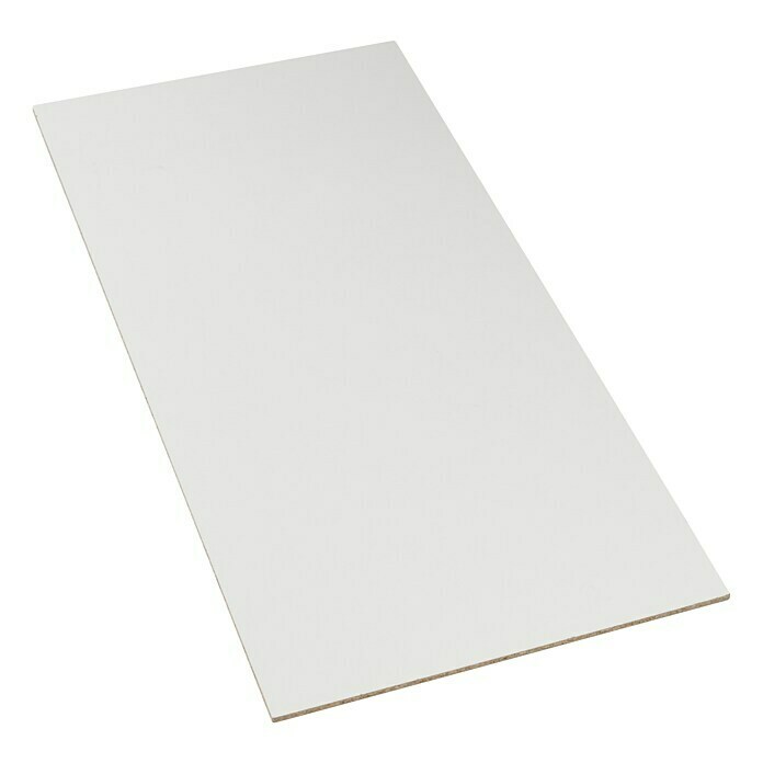 Spanplatte Fixmaß (Weiß, 1.200 x 600 x 10 mm)