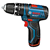 Bosch Professional Taladro atornillador percutor de batería (12 V, Iones de litio, Sin batería, Número de revoluciones de marcha en vacío: 0 r.p.m. - 1.300 r.p.m.)