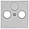 Voltomat Antennenabdeckung (Silber, 2-fach, Kunststoff, IP20)