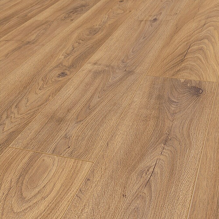 Krono Original Laminat Atlantic 12 Firebrand Oak (1.288 x 195 x 12 mm, Landhausdiele, Firebrand Oak) | BAUHAUS