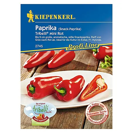 Kiepenkerl Profi-Line Gemüsesamen Paprika Tribelli Mini