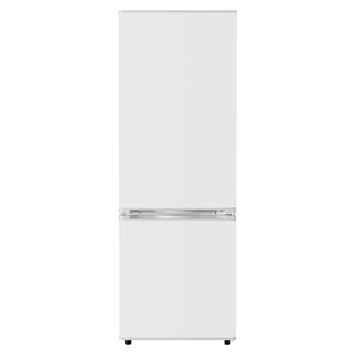 PKM Kühl-Gefrierkombination KG173CW - Nutzinhalt Gesamt: 123 l, 52 x 50 x 145 cm, Weiß - Weißer zweitüriger Kühlschrank mit Gefrierfach unten.
