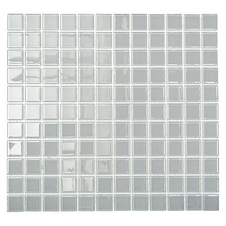 Mosaikfliese Quadrat Crystal Uni CM 4021