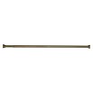 Spirella Duschvorhangstange Kreta (Länge Teleskopstange: 125 cm - 220 cm, Durchmesser: 25 mm, Silber) | BAUHAUS