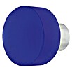Möbelknopf (Ø x H: 25 x 22 mm, Glas, Blau)