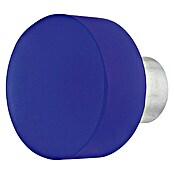 Möbelknopf (Ø x H: 25 x 22 mm, Glas, Blau)