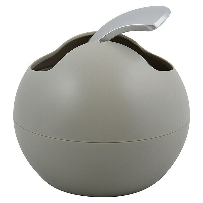 Spirella Standard-Mülleimer Bowl (Ø x H: 16 x 14 cm, 1 l, Taupe matt) | BAUHAUS