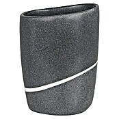 Spirella Zahnputzbecher Etna (Höhe: 12,5 cm, Polyresin, Grau) | BAUHAUS