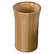Spirella Zahnputzbecher Gobi (Höhe: 12,5 cm, Holz, Braun) | BAUHAUS