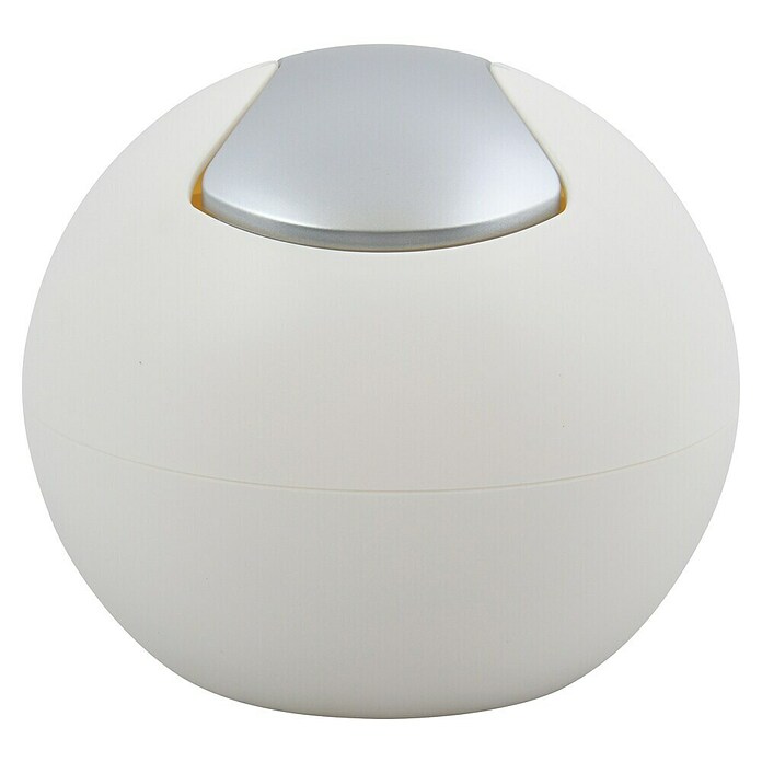 Spirella Standard-Mülleimer Bowl (Ø x H: 16 x 14 cm, 1 l, Weiß matt) | BAUHAUS