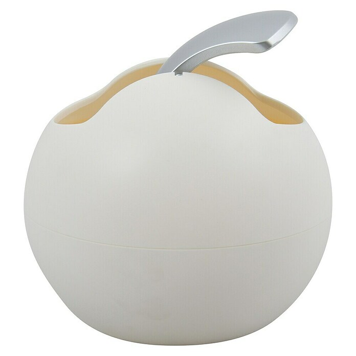 Spirella Standard-Mülleimer Bowl (Ø x H: 16 x 14 cm, 1 l, Weiß matt) | BAUHAUS