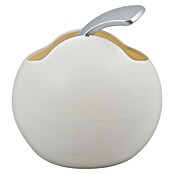 Spirella Standard-Mülleimer Bowl (Ø x H: 16 x 14 cm, 1 l, Weiß matt) | BAUHAUS
