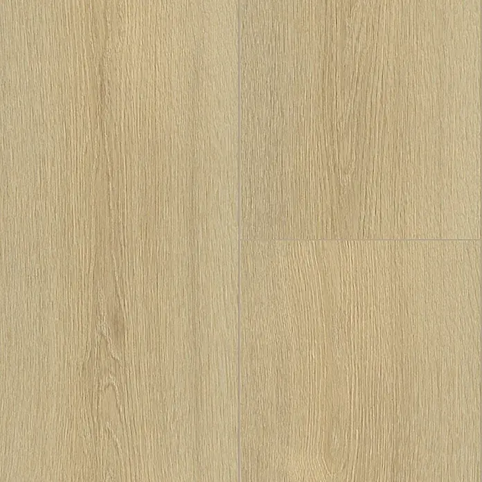 Krono Original Laminat Altitude - Blonde Montreux Oak, Landhausdiele, 2.003 x 245 x 12 mm - Holzfußboden: Das Bild zeigt helle Holzdielen, die ein attraktives und modernes Bodenmuster bilden. Ideal für Inneneinrichtungen.