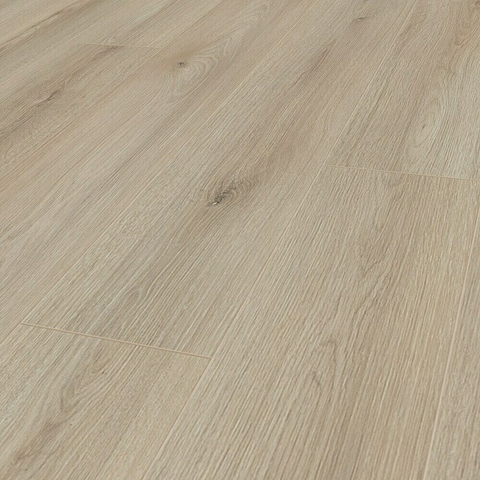 Krono Original Laminat Atlantic 8 Ecru Cantal Oak (1.288 x 195 x 8 mm, Landhausdiele, Ecru Cantal Oak) | BAUHAUS