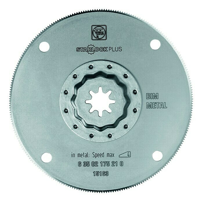 Fein Starlock Plus Hoja de sierra HSS (Apto para: Metales no ferrosos, Diámetro: 100 mm, Espesor de hoja de sierra: 0,7 mm, 5 uds.)