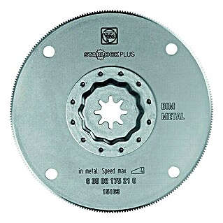 Fein Starlock Plus HSS-Sägeblatt (Geeignet für: Buntmetalle, Durchmesser: 100 mm, Sägeblattstärke: 0,7 mm, 5 Stk.)