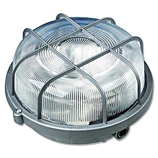 Ritter Leuchten Led-wand- en plafondlamp, rond (7 W, Ø x h: 200 x 105 mm, Zilver, Warm wit)