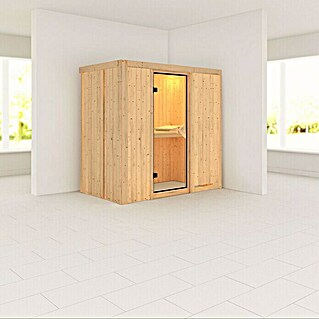 Karibu Elementsauna Variado (Ohne Dachkranz, Ohne Ofen, L x B x H: 196 x 118 x 192 cm)