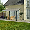 Solid Elements Terrassenüberdachung Martina (Tiefe: 3 m, B x H: 4,25 x 2,1 m, Anthrazitgrau)