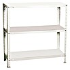 Simonrack Simonclassic Metallregal Comfort Mini (H x B x T: 90 x 80 x 50 cm, Traglast pro Boden: 100 kg, Anzahl Böden: 3 Stk., Schrauben, Weiß) | BAUHAUS