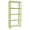 Simonrack Simonhome Metallregal (L x B x H: 30 x 80 x 180 cm, Traglast: 150 kg/Boden, Anzahl Böden: 5 Stk., Grün)