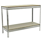 Simonrack Simontaller Metall-Schwerlastregal (L x B x H: 75 x 120 x 90 cm, Traglast: 400 kg/Boden, Anzahl Böden: 2 Stk.)