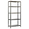 Simonrack Simonclassic Metallregal (L x B x H: 40 x 80 x 180 cm, Traglast: 100 kg/Boden, Anzahl Böden: 5 Stk., Silber)