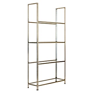 Simonrack Simonauto Reifenregal Autoclick (H x B x T: 200 x 100 x 30 cm, Anzahl Träger: 4 Stk., Stecken, Silber)