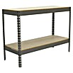 Simonrack Simontaller Schwerlastregal Ecoforte Chipboard (H x B x T: 90 x 120 x 60 cm, Traglast pro Boden: 400 kg, Anzahl Böden: 2 Stk., Stecken, Grau) | BAUHAUS