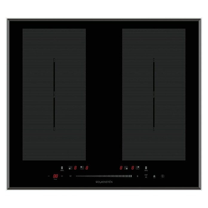 Wolkenstein Induktionskochfeld WIF60-2FZF (L x B: 52 x 59 cm, Anzahl Induktionskochstellen: 4 Stk.) | BAUHAUS