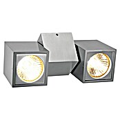 Voltolux Alu-Design Plafón para pared y techo (L x An x Al: 6 x 18,4 x 9,5 cm)
