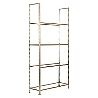 Simonrack Simonauto Reifenregal Autoclick (H x B x T: 200 x 120 x 30 cm, Anzahl Träger: 4 Stk., Stecken, Silber)