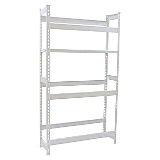 Simonrack Simonbottle Estantería para cajas de bebidas Shelf (Al x An x Pr: 180 x 100 x 30 cm, Número de baldas: 4 ud., Carga límite balda: 100 kg, Inserción, Blanco)