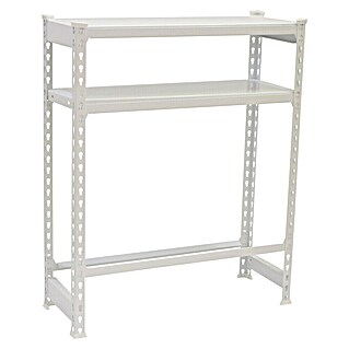 Simonrack Simonbottle Estantería para cajas de bebidas Shelf (Al x An x Pr: 100 x 80 x 30 cm, Número de baldas: 3 ud., Carga límite balda: 100 kg, Inserción, Blanco)