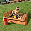 Weka Sandkasten Gr. 1 (100 x 100 x 24 cm, Holz)