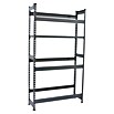 Simonrack Simonbottle Getränkekistenregal Shelf (H x B x T: 180 x 100 x 30 cm, Anzahl Böden: 4 Stk., Traglast Einlegeboden: 100 kg, Stecken, Grau) | BAUHAUS