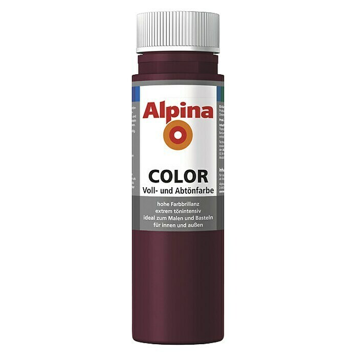 Alpina Vollton- & Abtönfarbe Color (Berry Red, 750 ml)