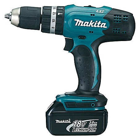 Makita LXT 18V Akku-Schlagbohrschrauber DHP453RFE (18 V, 2 Akkus, 3 Ah)