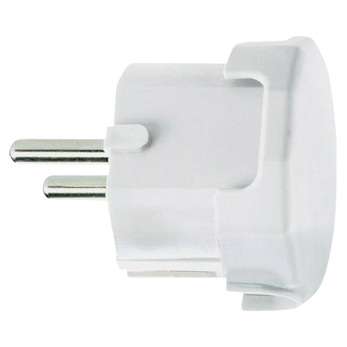 Winkelstecker (Weiß, PVC, IP20)
