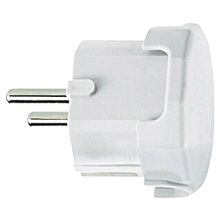 Winkelstecker (Weiß, PVC, IP20)