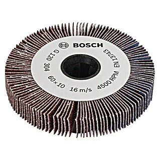 Bosch Rodillo de lija multihoja LR10 (Ancho: 10 mm, Específico para: Lijadora de rodillo Bosch PRR 250 ES, Grano: 120)