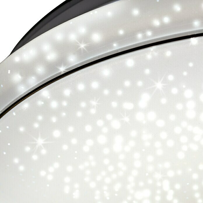 LeuchtenDirekt LED stropna svjetiljka Jupiter (S 1 žaruljom, 28 W, Topla bijela, Promjer: 44 cm)