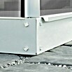 Vitavia Gewächshaus (1,31 x 1,95 x 1,97 m, Farbe: Aluminium, Polycarbonat, 6 mm)