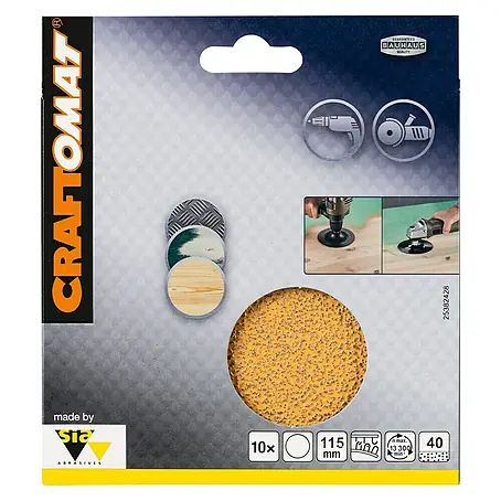 Craftomat  Set de hojas de lija