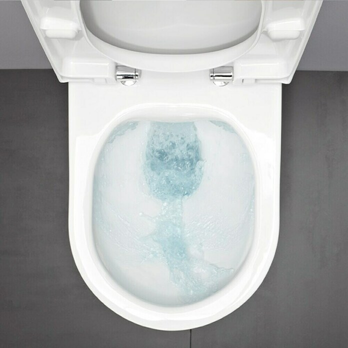 Laufen Zidna WC školjka  (Bez ruba, Oblik ispiranja: Duboko, WC odvod: Vodoravno) | BAUHAUS