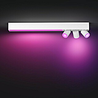 Philips Hue LED-Deckenstrahler White & Color Ambiance Centris (53,1 W, L x B x H: 8,5 x 78,2 x 12,7 cm, Weiß, RGBW, 4 Stk.)