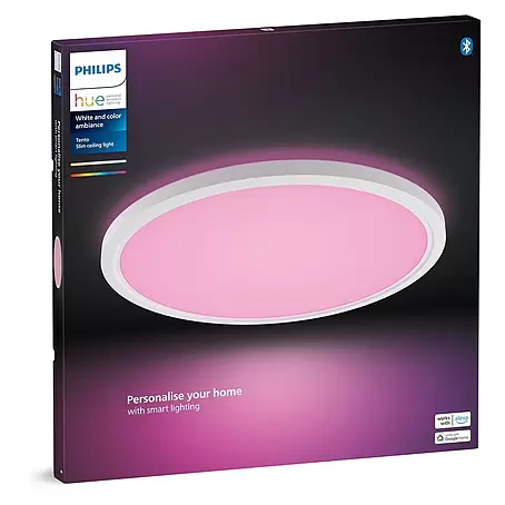Philips Hue LED-Panel rund White & Color Ambiance Tento XL