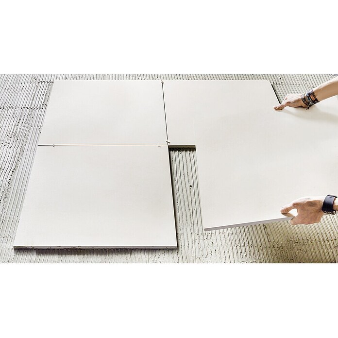 Art-Tec by Palazzo Terrassenfliese (60 x 60 x 2 cm, Creme, Matt)