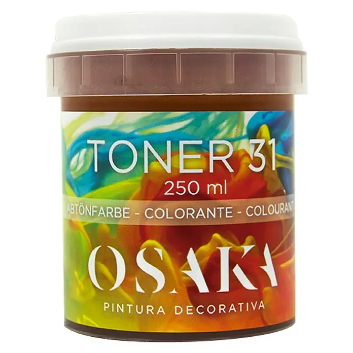 Osaka Colorante Toner - Rojo, 250 ml - Imagen de un Tóner 31 de 250 ml de Osaki. Es una pintura decorativa para teñir, colorear.
