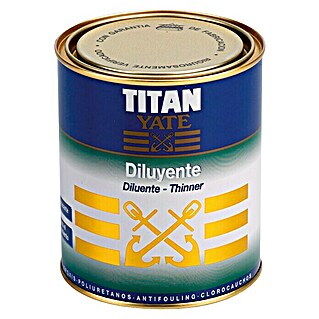 Titan Yate Diluyente (Transparente, 1 l)